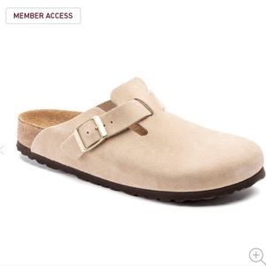 Nude Birkenstock Boston Size 10/EU 41